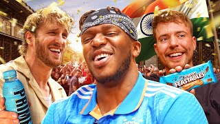 INDIA With MrBeast amp Logan Paul [upl. by Rozanne]