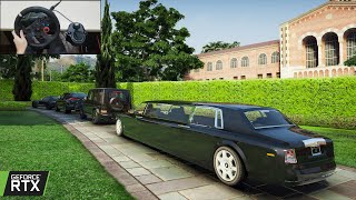 GTA 5  RollsRoyce Phantom Limousine  RUSSIAN MAFIA CONVOY [upl. by Llertac]