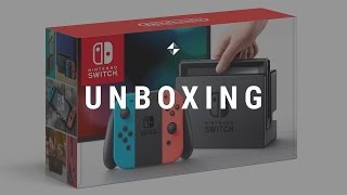 Nintendo Switch  Unboxing configuración y primeras impresiones [upl. by Salohcim]