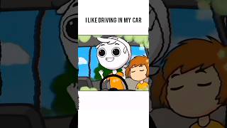 I pooped it driving a car animation memes funnyanimatmation NutshellAnimations MaxDesignPro [upl. by Oiredised]