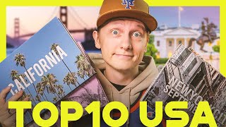 TOP 10 USA Reiseziele  Meine USA Urlaub Tipps [upl. by Ainoyek230]