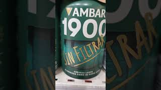 cerveza ambar 1900 Mercadona [upl. by Suravart]