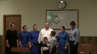 Calvary Mennonite Church  Mark Yoder Family  February 5 2017 [upl. by Okemak]