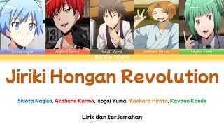 自力本願レボリューションJiriki Hongan Revolution  Ansatsu Kyoushitsu S1 Op2 Color coded Kan  Rom  Id [upl. by Cheyney]