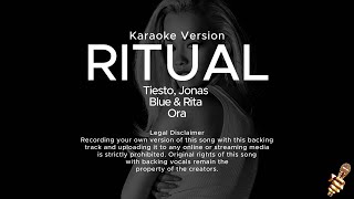 Tiësto Jonas Blue Rita Ora  Ritual Karaoke Version [upl. by Oilla]