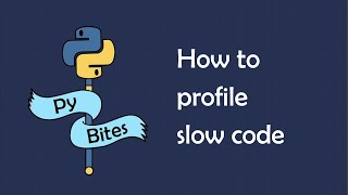 How to profile slow code in Python [upl. by Lemuel]