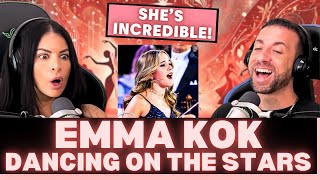 ON HER WAY TO BECOMING A MEGA STAR First Time Hearing Emma Kok  Dancing On The Stars Reaction [upl. by Mines]