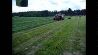 Krone 1250 Round Pack Ensilage [upl. by Eelyk]