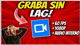 Cómo GRABAR pantalla en Android SIN LAG ☑️  EL MEJOR GRABADOR DE PANTALLA  60FPS amp1080P [upl. by Fiann]