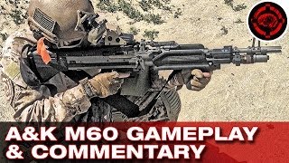 Airsoft MK43  M60 Gameplay AampKVFC [upl. by Milan277]