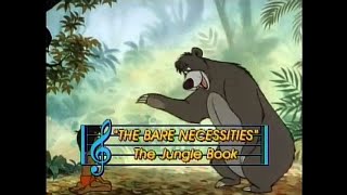 4 Bare Necessities KARAOKE amp ACTIONS  Instrumental Version [upl. by Marillin139]