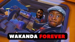 Wakandan Men Dominate Fortnite Sweats In Ranked [upl. by Roede]