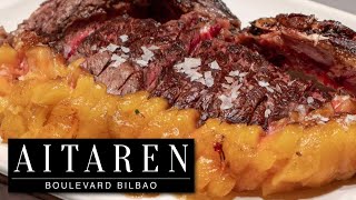 Restaurante AITAREN BOULEVARD restaurant Bilbao [upl. by Lairret]