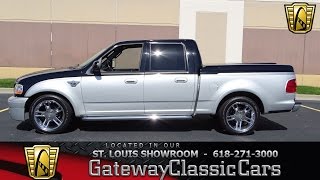 7276 2003 Ford F150 Harley Davidson  Gateway Classic Cars of St Louis [upl. by Eiknarf]