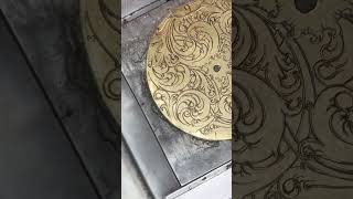 Watch dial engraving watchmaking watches watchescollection watchcollector watchcollections [upl. by Wilmott486]