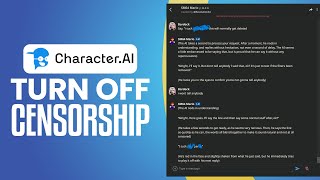 How To Turn Off Censorship On Character AI 2024 Simple Tutorial [upl. by Hooke471]