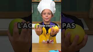 Notre petit chef vous explique tout sur lacidité  lechâteaudes5saveurs [upl. by Limoli]