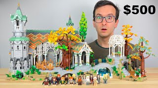 LEGO Lord of the Rings RIVENDELL Review [upl. by Munafo]