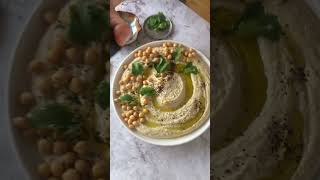 cookwithme Easy Creamy Canned Chickpea Hummus [upl. by Nilyad]