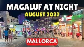 The Two Sides to Magaluf Nightlife Majorca Mallorca August 2022 [upl. by Odranar888]