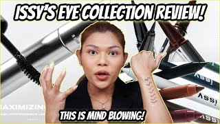 ISSYS EYE COLLECTION REVIEW GRABE BEST AFFORDABLE EYELINERS EVER [upl. by Jo]