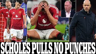 Paul Scholes has criticised Manchester United after their disastrous 30 defeat to Tottenham [upl. by Gosney]