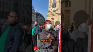 quotNur hinter der Deutschen Flaggequot Dresden quotTag für Frieden und Freiheitquot 261024 [upl. by Menell2]