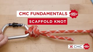 How to tie a Scaffold Knot  CMC Fundamentals  Learn Your Knots [upl. by Terryn]