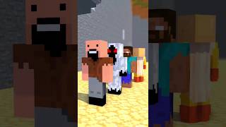 HELP Herobrine One Punch VS Entity VS Notch VS One Punch Man NEFFEX shorts minecraft herobrine [upl. by Vitus]