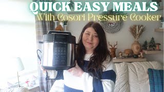 QUICK EASY MEALS WITH COSORI PRESSURE COOKER [upl. by Nyladam]