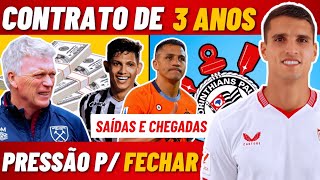 🚨🚨CONTRATO DE 3 ANOS PROPOSTA RECEBIDA DE QUASE 100 MILHÕES  AS ÚLTIMAS NOTÍCIAS DO CORINTHIANS [upl. by Alessandro]