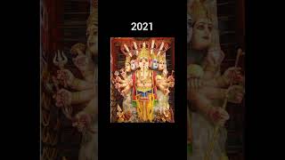 Khairatabad Ganesh 2015 to 2024 shorts viral ytshorts ganpati khairatabad trending [upl. by Meda]