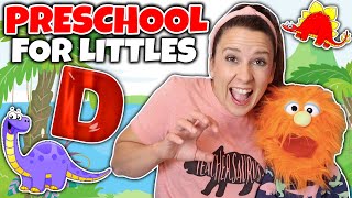 Preschool Videos  Toddler Learning Videos  Circle Time Phonics Colors Numbers  Dinosaur Class [upl. by Nea]