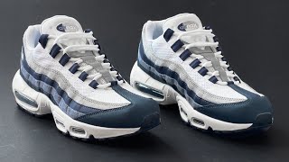 HOW TO LACE NIKE AIR MAX 95 STANDARD WAY [upl. by Almat]