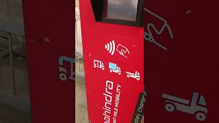 Mahindra company ka electric auto charging station faceonshivam chargingpoint electricaut [upl. by Ravid]