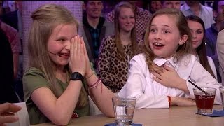 Kindster uit KLEM quotIk moet bijna huilenquot  RTL LATE NIGHT [upl. by Owiat]