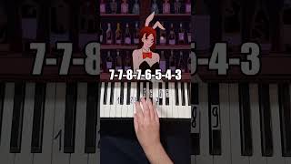 Bunnygirl Akasaki Piano Tutorial [upl. by Aynna38]