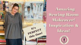 Sewing Studio Makeover Achieving Ultimate Perfection [upl. by Nyraf914]