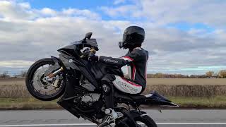 BMW S1000RR Wheelie [upl. by Nebe387]