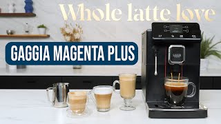 Review Gaggia Magenta Plus Super Automatic Espresso Machine [upl. by Enowtna]