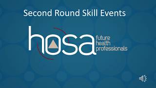 AL HOSA SLC Second Round Skilled Events Orientation [upl. by Vanthe470]