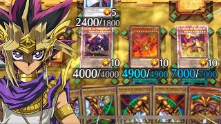 WHEN ATEM SUMMONS ALL EGYPTIAN GODS ALTERNATE ART AND EXODIA IN ONE TURN IN YUGIOH MASTER DUEL [upl. by Aniala]