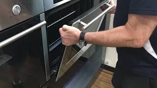 How to remove and install Oven Door [upl. by Brocky]