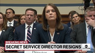 LIVE Secret Service Director Kimberly Cheatle resigns following Trump assassination attempt [upl. by Mil]