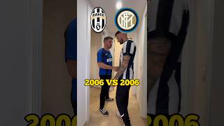 JUVENTUS 2006 VS INTER MILAN 2006 Comparando Plantillas juventus intermilan juveinter seriea [upl. by Enitsrik]