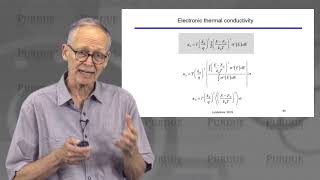 Introduction to Thermoelectricity L15 Theory  Electronic Thermal Conductivity [upl. by Kone724]