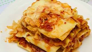 Easy Lasagna  Easy Beef Lasagna  White sauce Recipe [upl. by Ikoek13]