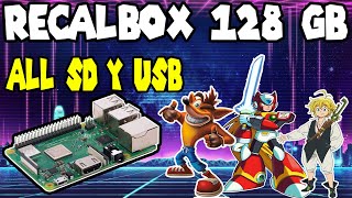 🔥Recalbox 611 Raspbery Pi 3B plus 128gb ALL Micro SD y USB🔥 [upl. by Ecirtael519]