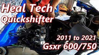 Heal Tech quick shifter Gsxr 600 Bike1 Part 1 [upl. by Raab]