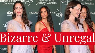 Meghan Markles Bizarre Behavior amp Unregal Display at LA Childrens Hospital Gala Clings to Friend [upl. by Dhumma]